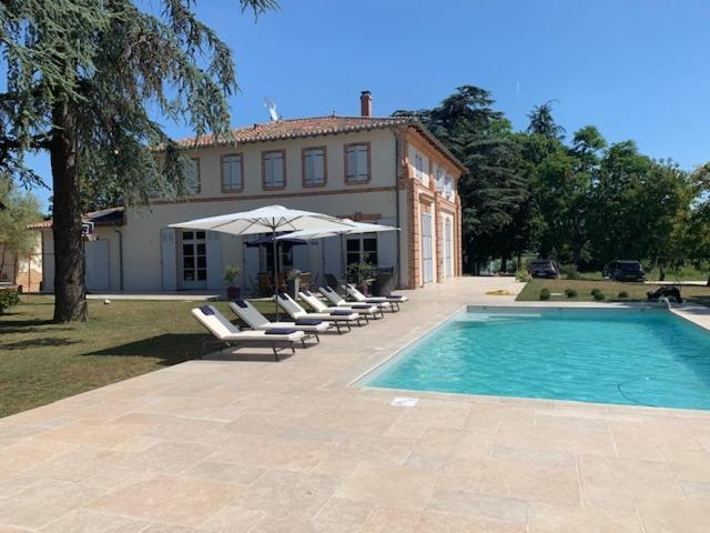 Chambre D'Hotes Et Table D'Hotes Domaine De La Terrasse Sas Et Gite Anda Montauban Lacourt-Saint-Pierre ภายนอก รูปภาพ